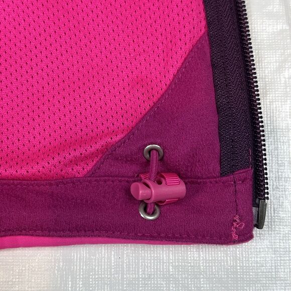 The North Face Women's Shellrock Jacket in GloPink/Fuschia Black Zipper - L - Picture 7 of 13